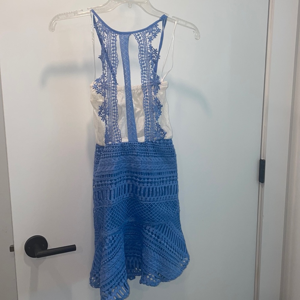 Lightweight dress, lined underneath on bottom